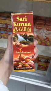 SARI KURMA AZ ZAHRA 330GR| PENAMBAH DARAH| NUTRISI| SUPELEMEN| SEBAGAI ANTIOKSIDAN DAN ANTIBAKTERI