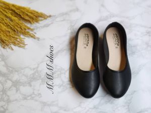 🔥พร้อมส่ง🔥ขายดีสุด คัชชูหนังนิ่ม หน้าเรียบ หน้ากว้าง ไซส์ใหญ่ คัชชูไซส์ใหญ่ มีไซส์ 36-43เลยจ้า รองเท้าไซส์ใหญ่ ไซส์พิเศษ