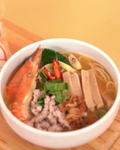 ก๋วยจั๊บญวนเส้นแห้ง รสต้มยำ เส้นเหนียวนู้ 1 ปี อย.34-2-03859-6-0007