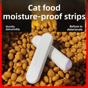 1pc Cat Food Dehumidifier Stick Food Grade Diatomite Rods Keep Dry Fresh Anti Mildew Moisture Absorber for Pet Food Storage Arid