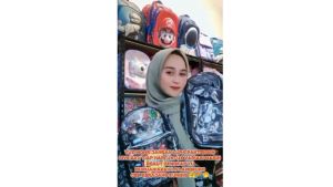 Tas Ransel Sekolah Anak TK Hello Kitty - Pink