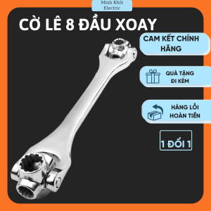 Cờ lê xoay đầu 8 trong 1 Linboncờ lê đa năng cờ lê 8 đầu xoay mỏ lết xoaykhẩu 8 mắtcờ lê thông minh 8 đầu xoaykhẩu siết mở ốctay vặn bu lông cà lê lục giác cờ lê lục giáccà lê xoay 360 độcờ lê đùi gàmỏ lết đa năngtay khẩu siếtcờ lê 8 đầu xoa