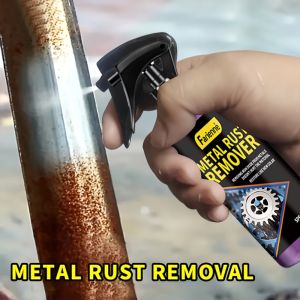FARIENNE Heavy-Duty Metal Restorer Spray - Rust corrosion & tarnish remover for Automotive Wheel Hubs Kitchen Utensils Tools