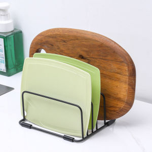 Nhiều lớp cắt đế giữ thớt nắp nồi Kệ xếp kệ đứng nhà bếp lưu trữ chủ tiết kiệm không gian cho nhà bếp