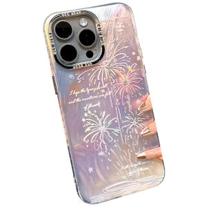 DAIMANG | Dreamy Gradient Fireworks Unique Drop-proof Full-coverage Hard Case