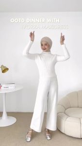 Ivorra Maxidress Mayoutfit | Dress Gamis Silk Kondangan Kasual Semi Formal