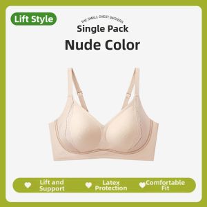 Lifting and Gathering Bras for Large Chests No Wire Lace