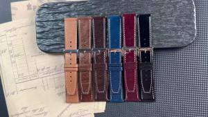 20mm 22mm Quick Release Calfskin Leather Watch Strap Replacement for Universal Men Women Soft Leather Watch Band Accessories