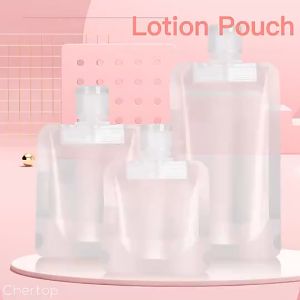 Refillable Travel Lotion Dispenser Bag Transparent Squeezable Portable Shampoo Bags Cosmetic Container 30/50/100ml 旅行分装袋