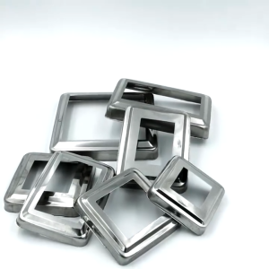 【304 Stainless Steel】Square Tube Cover Rectangular Foot Cover Tube Cover  Plate Protective End Cap