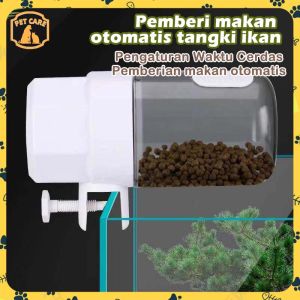 Dispenser Makanan Ikan Aquarium Automatic Food Timer Tempat makan ikan aquarium otomatis