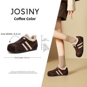 Josiny | Thick Sole Warm Casual Shoes