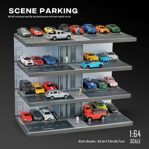 Kệ Trưng Bày Xe Hơi Mini 1:64