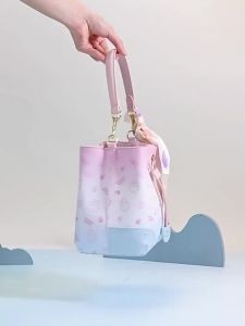Miffy | Cute Sweet Style Miffy Patterned Barrel Bag