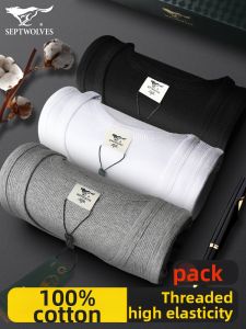 SEPTWOLVES | Cotton Mens Vest Sleeveless For Sport Fitness Summer