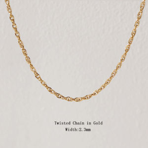 Tarnish Free Thin Delicate Link Flower Coin Cuban Chain Layer Necklace Gold Plated Silver Color Stainless Steel Chain Necklace