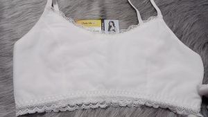 [CHÍNH HÃNG] Áo Lót Nữ Sinh Cotton Viền Ren iBasic - BRAT005