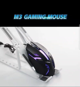 Mouse Bajeal D3 led mouse usb wired mouse Optical PC Computer LED USB Wired Office Gaming Mouse