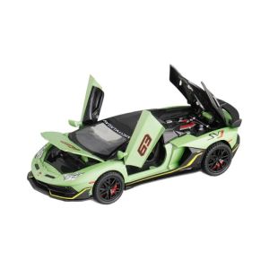 1:32 Scale  Lamborghini SVJ63 Alloy Car Model Diecast Car Sound Light Car Lovers Collection Kids Birthday Gift Metal Boys Toys