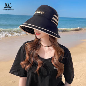 Louiswill Mũ Mũ đi biển chống nắng cho nữ Mũ che nắng nữ Mũ bảo vệ khỏi ánh mặt trời Mũ Lưỡi Trai rộng vành lớn dễ mang theo mũ che nắng thường ngày Mũ bảo vệ khỏi tia UV cho du lịch ngoài trời mùa hè