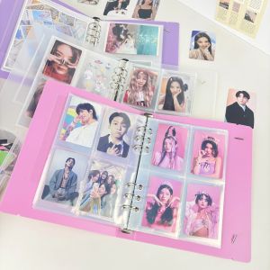 A5 Inner Page Photocard Binder Multi-Pockets Kpop Photocards Sleeves Photo Album Page Idol Photo Cards Protector Collect Book