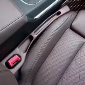 2PCS Car Seat Gap Filler Leak-Proof Side Seam Plug Seat With Storage Grooves Filling Strip Car Styling Seat Gap Interior