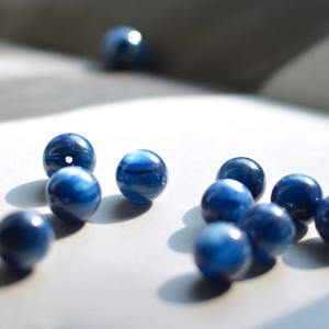 Hạt sapphire tự nhiên màu xanh hoàng gia cho phụ kiện thời trang DIY Hoàn hảo cho bầu trời đầy sao nửa đêm và sáng tạo trang sức thời trang