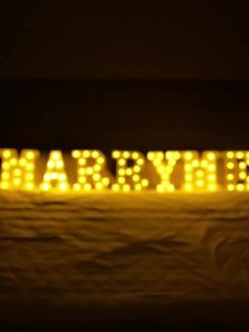 BEAUTY IN THE LIGHT | Creative Happy Birthday Atmosphere Light