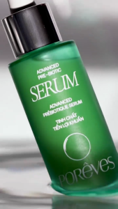 POREVES Serum tiền lợi khuẩn làm dịu phục hồi hỗ trợ cân bằng với chiết xuất rau má