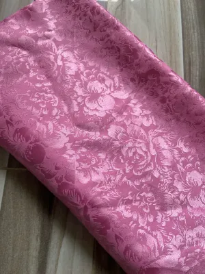 1m x 1m5 vải lụa gấm hồng KhangThinhGia sáng đẹp xinh mềm mát may áo dài đầm váy đồ bé khổ 1m5 (1-2)