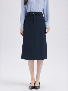 A-Line Concealing Skirt for Pear-shaped Figure