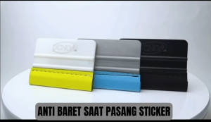 Alat Rakel Pasang Sticker Anti Baret Rakel Bludu Premium