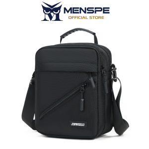 MENSPE Men Bag Fashion Shoulder Bag Cross Body Bag Casual Handbag Multiple Pocket Design Large Capacity Waterproof Lightweight Casual Sport Street Bag