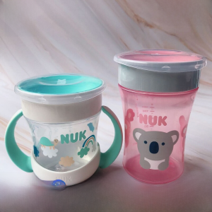 German Import NUK Milk Drinking No-Spill Cup Leak-Proof Magic Cup Baby Choke Proof Baby Cup Baby Children Sipping Mouth Water Cup