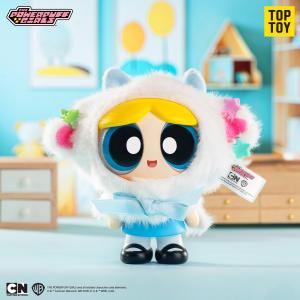 TOPTOY Flying Girl Police Uniform Doll Plush Keychain Toy Cartoon Birthday Gift for Girls Soft Stuffed Collectible Figure