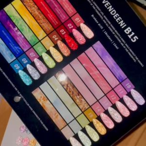 【พร้อมส่ง】Vedenni B15สี สีเจลแฟลช18สี แถม ชาร์ทสี(Vedenni) 15 สีผมธรรมชาติสำเร็จค่ะ แฟลชใหม่ล่าสุด แถมชาร์ทสำเร็จ