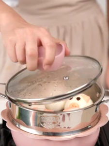 Terra Craft Non Stick 16cm Baby Cooking Pot Supplementary food pots NonStick Cooking Pans 5 Piece Set