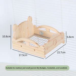 Hadassah |Summer Bird Nest Sleeping Bed Made of Solid Wood