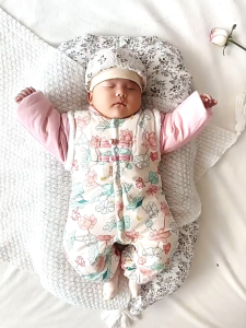 Baby Winter Onesie for Chinese New Year Thick Warm Long-Sleeve Romper Soft Breathable & Safe.