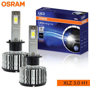 Osram | OSRAM Classical XLZ 3.0 H1 LED Headlight 12V 40W 6000K Brightness Increased by 50% Led Bulb J6150CW1 PAIR