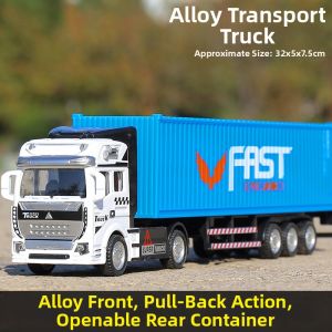 Camping Simulation Semi-trailer Toy Car