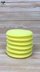 Busa Poles Body Mobil Motor Aplikator Wax Pad Spons 10cm Peralatan Detailing Mobil Anti Baret Lecet