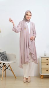 Dzellia - Alea Cardigan in Thistle