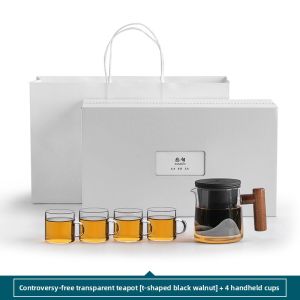 SANXUN | Heat Resistant Tea Set with Teapot and Tea Cups