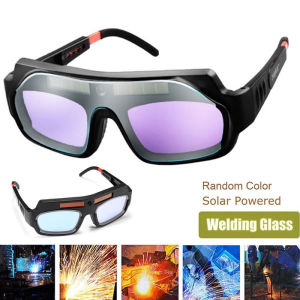 Kacamata Las Otomatis Kacamata Welding Glasses Auto Darkness Kacamata Tukang Las Anti Silau Solar Busur Las Peredupan Otomatis