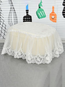 Vỏ Máy Tính Nhà Bếp Hình Elip Chống Bụi Kiểu Hàn Quốc Bằng Ren Vỏ Máy in Chống Dầu Vỏ Nồi Cơm Điện Cổ Điển