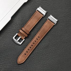 No Gaps Leather Strap for Samsung Galaxy Watch 6 Classic 47mm 43mm Band Bracelet Correa for Galaxy Watch 7 6 5 4 5Pro 45MM Strap