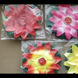Water Floating Candle Paper Lanterns Outdoor Memorial Pool River Lotus Lights