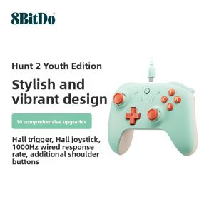 8BitDo | Wired & 2.4G Wireless Game Controller for PC Steam Raspberry Pi Android