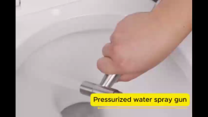🔥READY STOCK🔥 PRAZO SUS 304 Stainless Steel Toilet Bidet Sprayer Head and Bathroom Water Sprayer Head